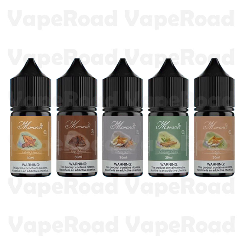 MORANDI 莫蘭迪菸草風味煙油（30ml）｜濃醇厚實・菸草香氣飽滿・成熟口感 (30)